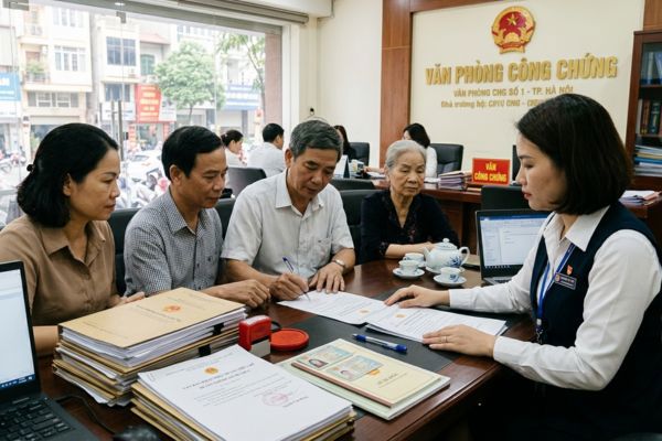 Thủ tục khai nhận di sản thừa kế không có di chúc