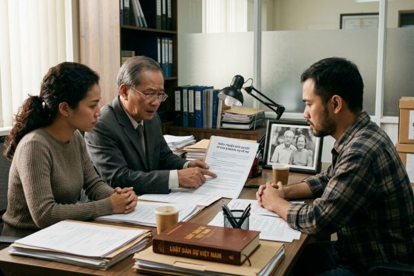 Thủ tục khai nhận di sản thừa kế không có di chúc