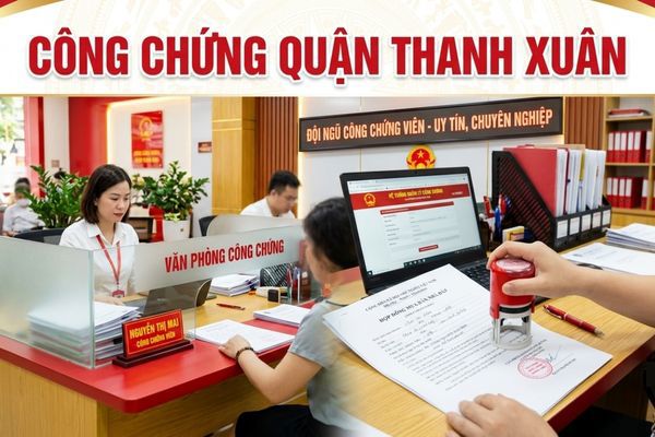 Công chứng quận Thanh Xuân