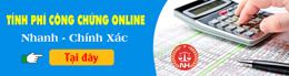 Phí công chứng