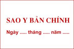 Sao y bản chính là gì? Cơ quan nào có thẩm quyền thực hiện?