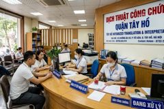 Dịch thuật công chứng quận Tây Hồ, Hà Nội