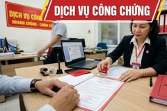 Dịch vụ công chứng: Thủ tục, chi phí và những điều cần biết mới nhất