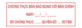 Sao y chứng thực giấy tờ ở đâu uy tín, chất lượng?