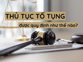 Thủ tục tố tụng gồm các bước nào?