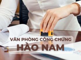 Bạn đang tìm Văn phòng công chứng ở phố Hào Nam, Đống Đa?