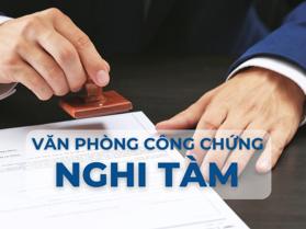 Văn phòng công chứng Nghi Tàm - Dịch vụ công chứng nhanh