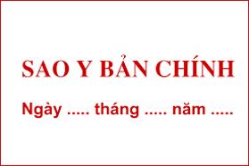 Sao y bản chính là gì? Cơ quan nào có thẩm quyền thực hiện?
