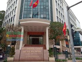 Thông tin địa chỉ Ủy ban nhân dân quận Ba Đình, Hà Nội