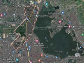 Bán 2 căn nhà mặt phố Lạc Long Quân DT 180m2