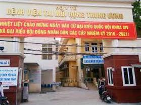 Thông tin địa chỉ Bệnh viện Tai - mũi - họng Trung ương