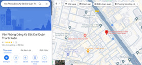 Thông tin địa chỉ Văn phòng đăng ký đất đai quận Thanh Xuân, Hà Nội