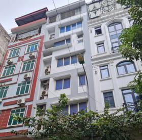 Mặt phố vỉa hè Dương Khuê siêu vip 8 tầng thang máy ôtô tránh