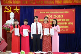 Thông tin địa chỉ Ủy ban nhân dân phường Thanh Lương, quận Hai Bà Trưng, TP Hà Nội