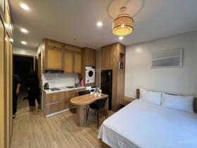 Bán tòa căn hộ cho thuê 215m2x 10 tầng, có 1 hầm, xây mới phố Kim Mã