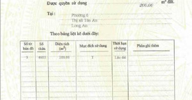 Bán đất biệt thự 10x20m KDC Đại Dương P6 TP. Tân An, Long An- LH: 0931366338