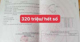 Chỉ với 320 triệu sở hữu 1899m2 đất ngay gần khu dân cư thị trấn Lương Sơn, Bắc Bình - LH: 0907162182
