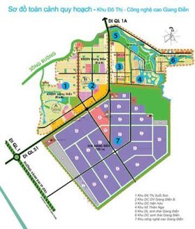 Dự án Khu công nghiệp Giang Điền