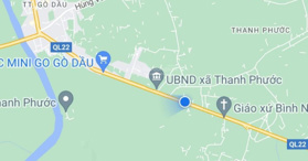 Bán đất mặt tiền QL 22, Gò Dầu, Tây Ninh, DT 127m2 + 4,5 m mặt tiền