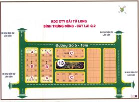 Dự án Khu dân cư Bái Tử Long Bình Trưng Đông