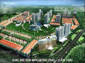 Dự án Khu đô thị mới Hưng Phú - Cần Thơ