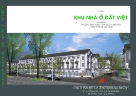 Dự án Khu nhà ở Đất Việt