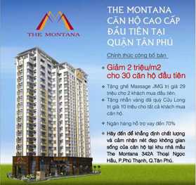 Dự án The Montana Apartment