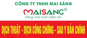 Thông tin địa chỉ Công ty Dịch thuật Mai Sáng, TP. Hà Nội
