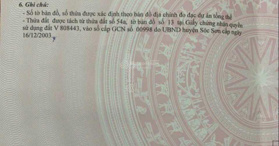 Bán đất tại xã Tiên Dược, Sóc Sơn, Hà Nội, diện tích 82m² - LH: 0984328103