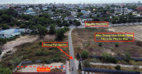 Bán gấp đất ngay mặt tiền Ngô Quyền, thị trấn Phước Hải, BRVT - LH: 0707887794
