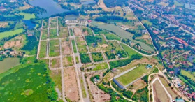 Bán đất mặt ngã 4 đường đôi TĐC ĐHQG Xã Thạch Hòa, Thạch Thất, Hà Nội- LH: 0911811655