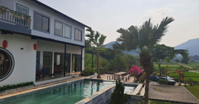 Bán khuôn viên nghỉ dưỡng sẵn kinh doanh ở Thôn Chóng, Xã Yên Bài, Ba Vì, Hà Nội 2100m2 - LH: 0357378825