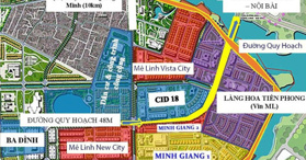 Bán liền kề đường 48m Minh Giang 2 Mê Linh, Hà Nội- LH: 0988157385