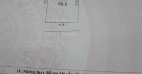 Bán đất không trung gian diện tích 69m2 tại Ngọc Chi, Vĩnh Ngọc, Đông Anh - LH: 0389718787