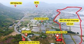 Bán lô đất đẹp Thôn Nước Ngọt sát dự án Vingroup Cam Lập - Cam Ranh - LH: 0822618555