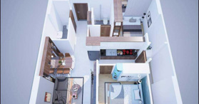 Bán gấp căn 2PN2WC 56m2 Bcons Garden, Dĩ An, Bình Dương- LH: 0973900857