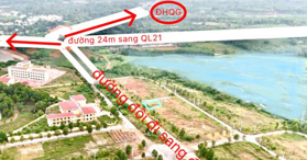 Bán đất đường đôi TĐC ĐHQG, Huyện Thạch Thất, Hà Nội- LH: 0966403686