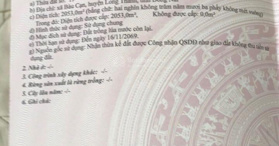 Bán đất Sân bay Long Thành, DT: 1999 m2, 2 MT, Long Thành - LH: 0777786086