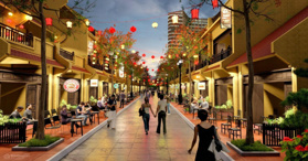 Bán liền kề phố đi bộ dự án Vườn Vua Resort, DT 70m2 - LH: 0915222366