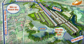 Bán gấp đất mặt đường đôi 51m Xã Thạch Hòa, Thạch Thất, Hà Nội- LH:  0911811655