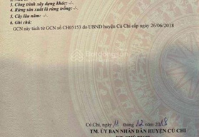 Bán gấp lô góc thổ 108m2 KCN Tây Bắc, TLH, Củ Chi - LH: 0899832038