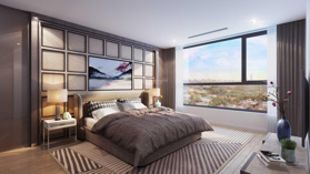 Bán căn hộ 2PN cao cấp tòa Hinode City Minh Khai, HBT