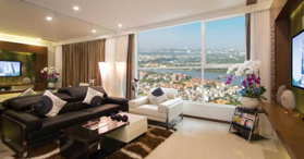 Bán 2 căn hộ liền kề Thảo Điền Pearl, tổng diện tích 238 m2, giá thật 15,5 tỷ, view đẹp