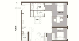 Bán căn hộ view hồ Giảng Võ, Quận Ba Đình, Hà Nội dt143m2 - LH: 0913809930