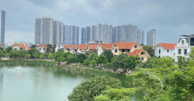 Bán song lập 190m2 đã xây 3 tầng, giá 18 tỷ, căn đơn lập giá 35 tỷ cả nhà