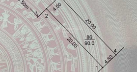 Cần bán lô đất ở tại đô thị full thổ cư 90m2 tại thị xã Sơn Tây