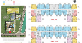 Chính chủ bán căn hộ 2PN 76m2 tòa Sachi tầng cao view đẹp - Liên hệ 0902126268