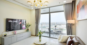 Cho thuê nhanh căn hộ 2PN tại Vinhomes Central Park - LH: 0822953757