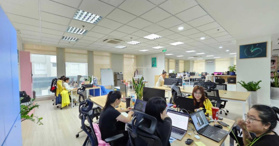 Cho thuê văn phòng đường ngay D2, Nguyễn Gia Trí - Bình Thạnh - LH: 0968817005