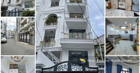 Bán nhà phố 4 lầu (3,7m x 17m) 7 phòng - Bình Thạnh - LH: 0903604499